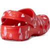 Crocs Unisex-Child Classic Graphic Clog(Cherry Red)