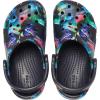 Crocs Unisex-Child Classic Graphic Clog(Deep Navy/Multi Dino)