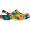 Crocs Unisex-Child Classic Graphic Clog(Digi Block/Multi)