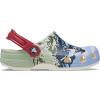 Crocs Unisex-Child Classic Graphic Clog(Multi/Summit)
