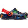 Crocs Unisex-Child Classic Graphic Clog(Navy)