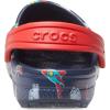 Crocs Unisex-Child Classic Graphic Clog(Rocket/Clouds)