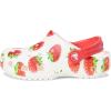Crocs Unisex-Child Classic Graphic Clog(White)