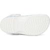 Crocs Unisex-Child Classic Graphic Clog(White/Blue)