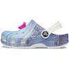 Crocs Unisex-Child Classic Graphic Clog(White/Multi)