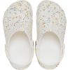 Crocs Unisex-Child Classic Graphic Clog(White/Multi Paint Splatter)