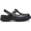 Crocs Unisex-Child Classic Mary Jane Clogs (Toddler)(Black 1)
