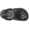 Crocs Unisex-Child Via Lined Clogs (Little Kid)(Black)