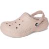 Crocs Unisex-Child Via Lined Clogs (Little Kid)(Pink Rose)