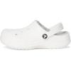 Crocs Unisex-Child Via Lined Clogs (Little Kid)(White)