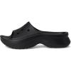 Crocs Women’s Bae Slide Platform Sandals(Black)