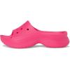 Crocs Women’s Bae Slide Platform Sandals(Dragon Fruit)