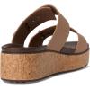 Crocs Women’s Brooklyn Cork Buckle Sandals(Milk Chocolate)