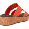 Crocs Women’s Brooklyn Cork Buckle Sandals(Topaz)