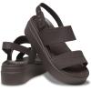 Crocs Women’s Brooklyn Low Wedge Sandals(Espresso)