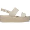 Crocs Women’s Brooklyn Low Wedge Sandals(Sandstone)