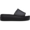 Crocs Women’s Brooklyn Platform Slides(Black)