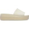 Crocs Women’s Brooklyn Platform Slides(Bone)