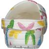 Crocs Women’s Classic Marbled Tie-dye Clogs(Butterfly/White)