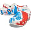Crocs Women’s Classic Marbled Tie-dye Clogs(Multi/White)