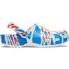 Crocs Women’s Classic Marbled Tie-dye Clogs(Multi/White)