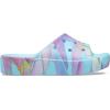 Crocs Women’s Classic Marbled Tie-dye Clogs(Neptune/Multi)