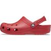 Crocs Women’s Classic Marbled Tie-dye Clogs(Varsity Red)