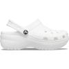 Crocs Women’s Classic Marbled Tie-dye Clogs(White)