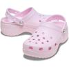 Crocs Women’s Classic Platform Clog(Pink Milk)