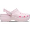 Crocs Women’s Classic Platform Clog(Pink Milk)