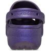 Crocs Women’s Classic Platform Glitter Clog(Dark Iris)