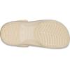 Crocs Women’s Classic Platform Glitter Clog(Vanilla)
