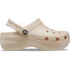 Crocs Women’s Classic Platform Glitter Clog(Vanilla)