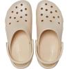 Crocs Women’s Classic Platform Glitter Clog(Vanilla)