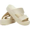 Crocs Women’s Getaway Platform H-Strap Sandals Wedge for Women(Sandstone)