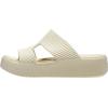 Crocs Women’s Getaway Platform H-Strap Sandals Wedge for Women(Sandstone)