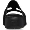 Crocs Women’s Getaway Platform H-Strap Wedge Sandals(Black)