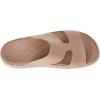 Crocs Women’s Getaway Platform H-Strap Wedge Sandals(Brown)