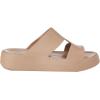 Crocs Women’s Getaway Platform H-Strap Wedge Sandals(Brown)