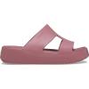 Crocs Women’s Getaway Platform H-Strap Wedge Sandals(Cassis)