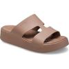 Crocs Women’s Getaway Platform H-Strap Wedge Sandals(Latte)