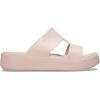 Crocs Women’s Getaway Platform H-Strap Wedge Sandals(Quartz)