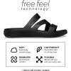 Crocs Women’s Getaway Strappy Sandals(Black)