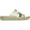 Crocs Women’s Getaway Strappy Sandals(Champagne Metallic)