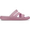 Crocs Women’s Getaway Strappy Sandals(Pink Milk Glitter)