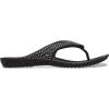 Crocs Women’s Kadee II Flip Flops(Diamante Black)