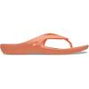 Crocs Women’s Kadee II Flip Flops(Papaya)