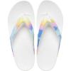 Crocs Women’s Kadee II Flip Flops(Pastel Tie Dye)