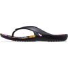 Crocs Women’s Kadee II Flip Flops(Tropical Black)