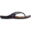 Crocs Women’s Kadee II Flip Flops(Tropical Black)